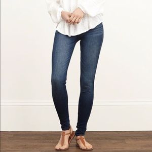 NWOT A&F Super Skinny High Rise Jeans