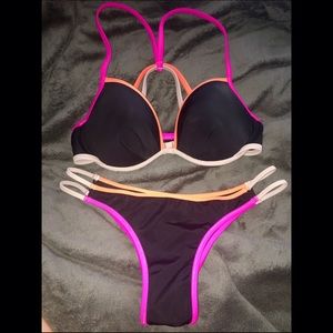 Victorias Secret Strappy Fabulous Top/Itsy Bottom