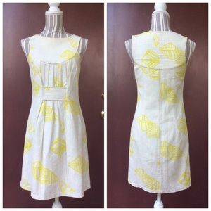 ☆HP☆ Lauren Moffatt Silk Blend Printed Dress