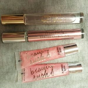 Victorias secret roll on perfumes and lip gloss