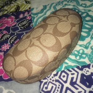 Coach glasses case