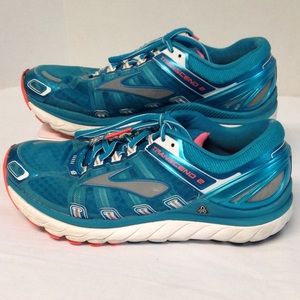 Brooks Transcend 2 Athletic Running Shoes Size 8