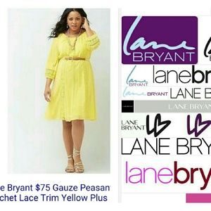 Yellow Peasant Dress