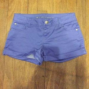 Delia's Celebrity Pink Lavender Shorts