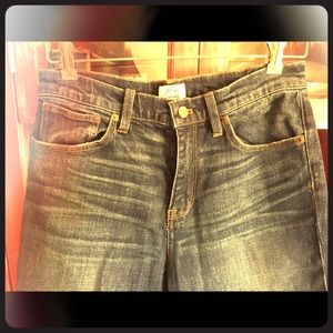 J.Crew "Rayner" wide leg jeans