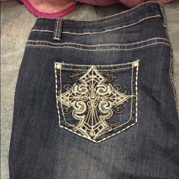 ZCO boot cut plus size jeans