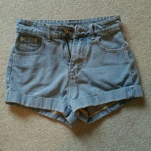 High waisted shorts