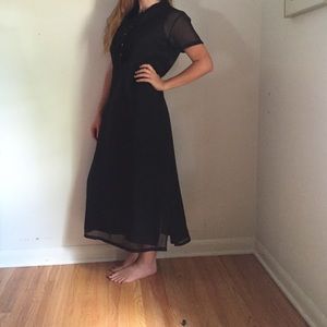 J. Jill Black Maxi Dress