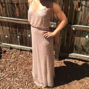 summery evening gown