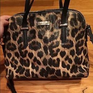 Kate spade leopard bag