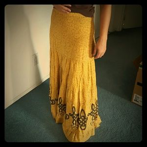 This boho Free People maxi