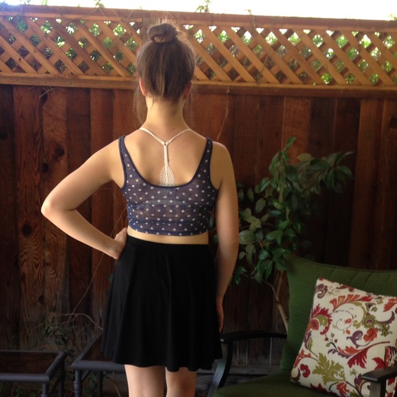 Aeropostale Blue Crop Top - Picture 2 of 4