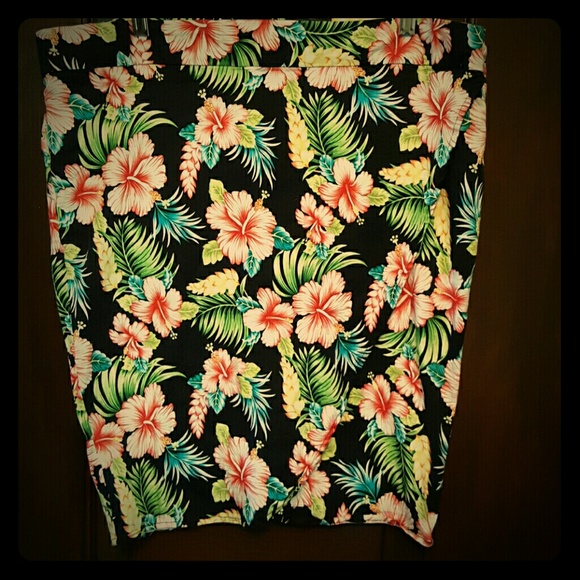 Sarong style pencil skirt