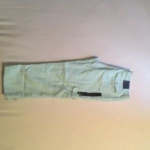 Banana Republic Mint green linen capris.