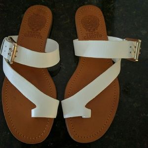 Vince Camuto White Sandals