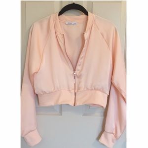 Zara Short Bomber Jacket