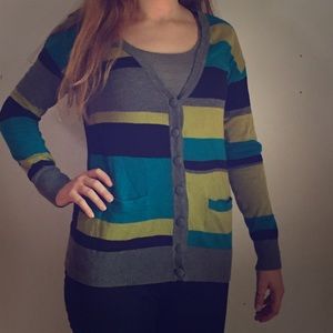Striped Cardigan