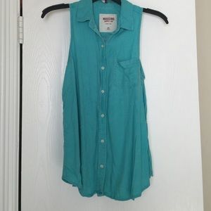 ⭐️FINAL PRICE⭐️Mossimo teal top
