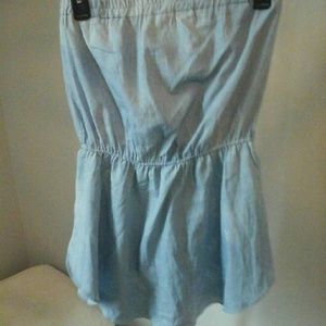 Faded blue dress/top