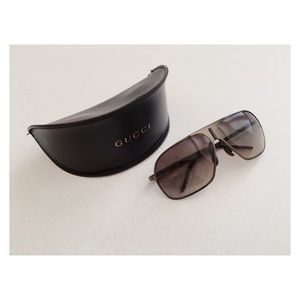 Gucci aviator sunglasses.