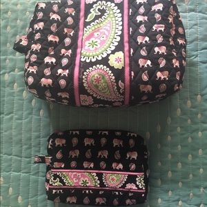 Vera Bradley Cosmetics Case & Jewelry Holder