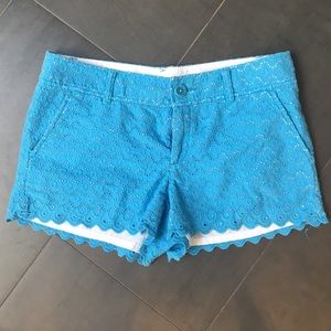 Lilly Pulitzer lace shorts