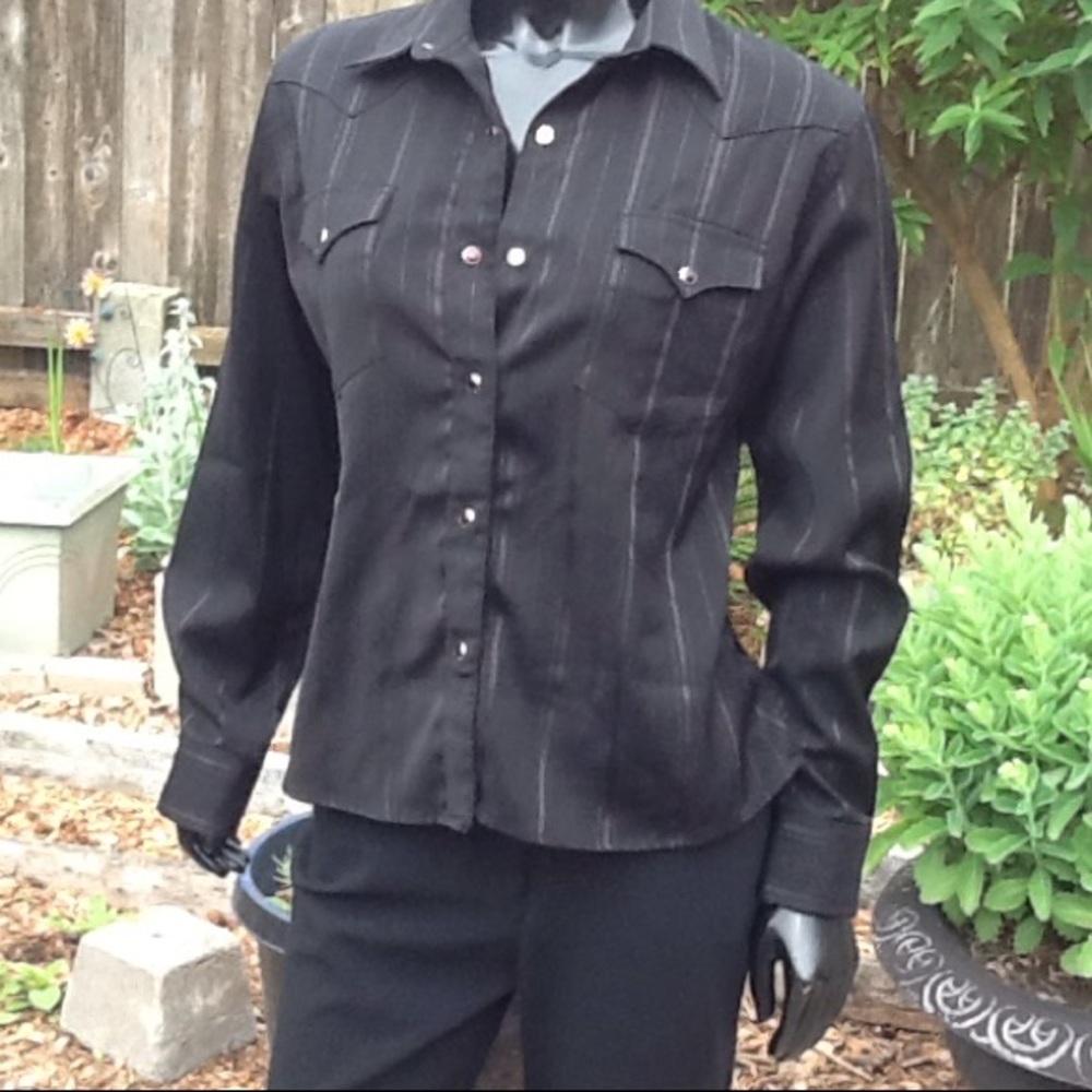 Panhandle slim black top B&D collection BEAUTIFUL