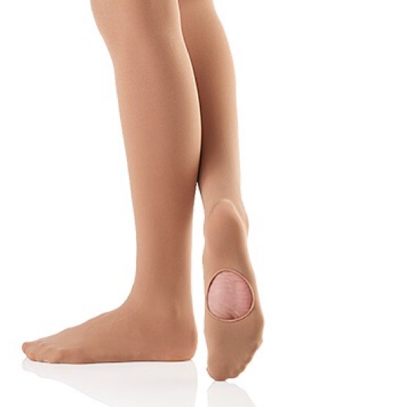 Liberts Tan Convertible Dance Tights