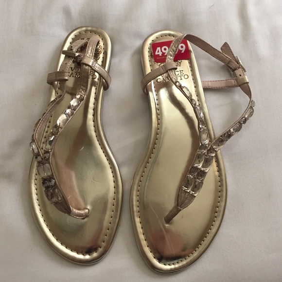 Soft Gold Vince Camuto Sandals