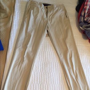 American Eagle straight leg khaki pants