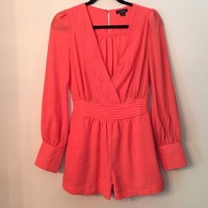 Long sleeve romper