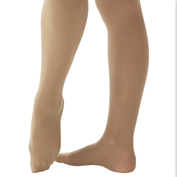 NWOT Tan Liberts Footed Tights
