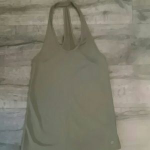 Army green Gap workout tank.