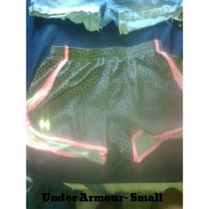Under armour running shorts