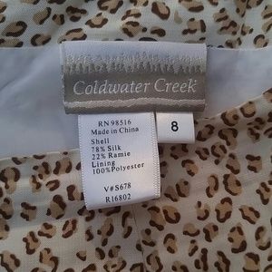 Coldwater Creek Skirts - Cold Water Creek leopard print skirt Coldwater Creek Skirts - Cold Water Creek leopard print skirt