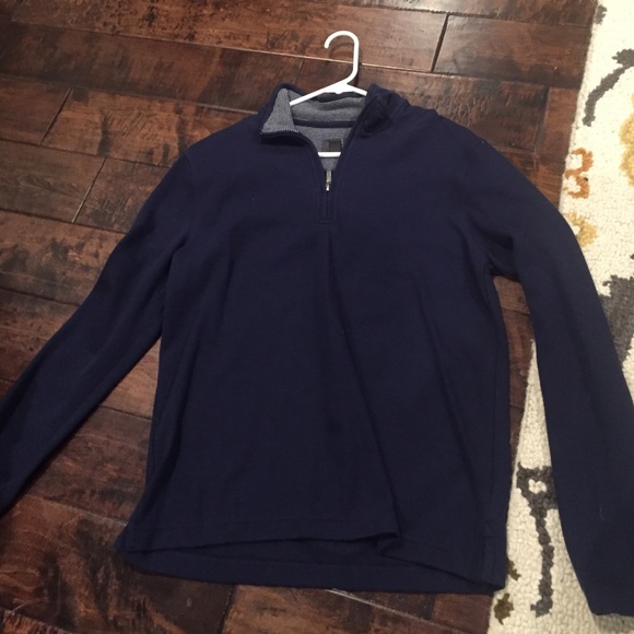 Navy blue unisex jacket