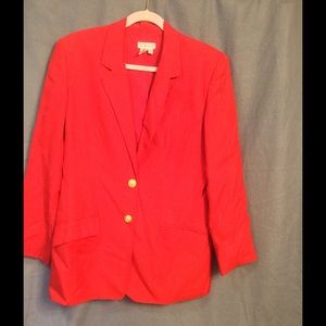 Talbots Red Blazer