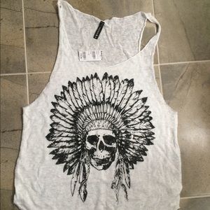 Graphic tank top