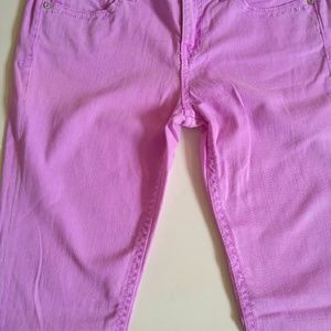 Pink jeans