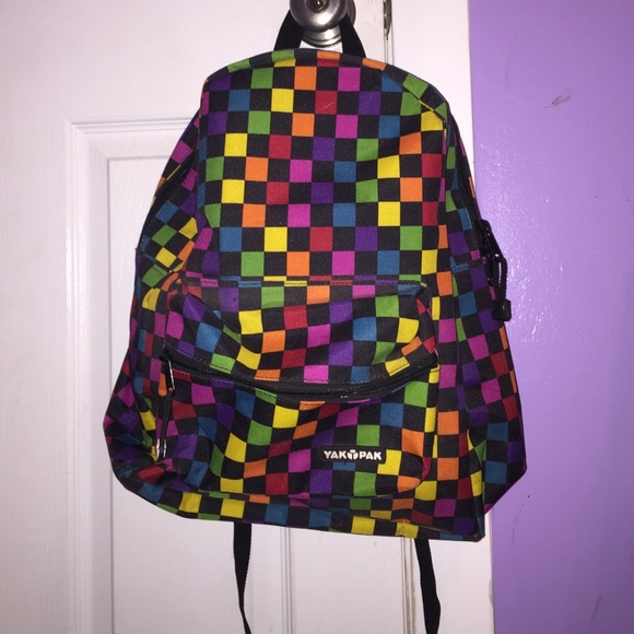 brand new yak pak. rainbow