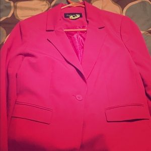 Pink blazer