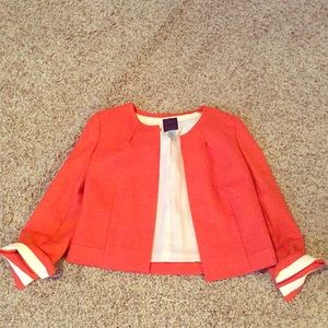 J crew orange blazer