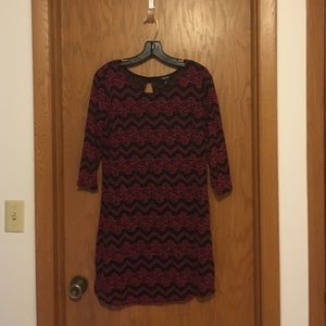 Bebop black and red dress