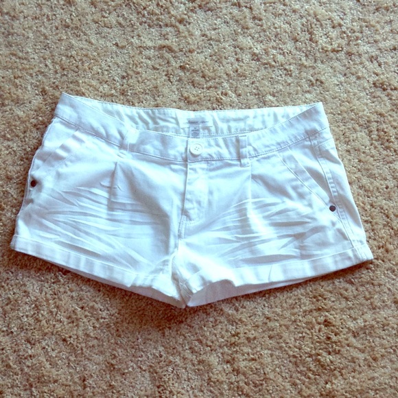 White Shorts