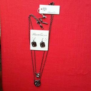 Kenneth Cole Necklace & Earring Set