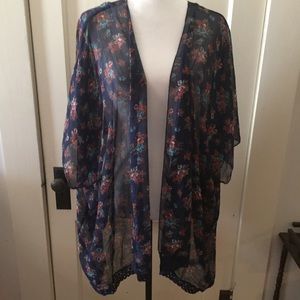 Floral kimono