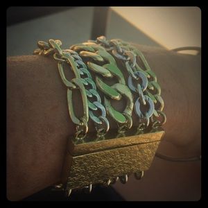 Silpada KR  Tough Luxe Bracelet. Retired