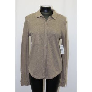 Free People Long Sleeve Button Down Shirt