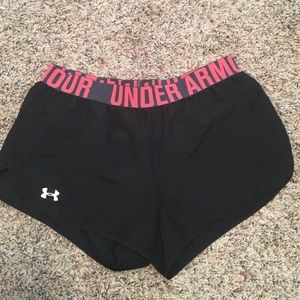 Under Armour workout shorts!