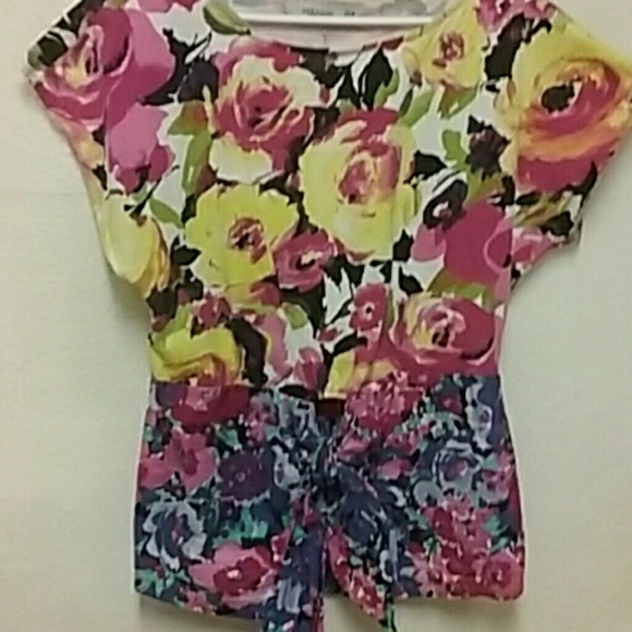 Floral Top by Zara